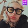 European and American hip hop concave sunglasses new personalized sunglasses ins retro street shooting tide jumping sun