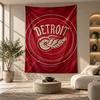 Decorative Tapestry,Detroit Red Wings Printed Wall Art, Lightweight Wall Hanging For Bedroom Background