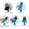 600ml Foldable Water Bottle, Silicone Foldable Water Bottle, Leak-proof Sports Collapsible Water Bottle For Running Hiking