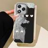 Artistic Embracing Black Cat Phone Cases for Honor 400 200 Pro Magic 7 5 Lite X9a X9c X8a X8b X8c TPU Shell Silicone Back Cover