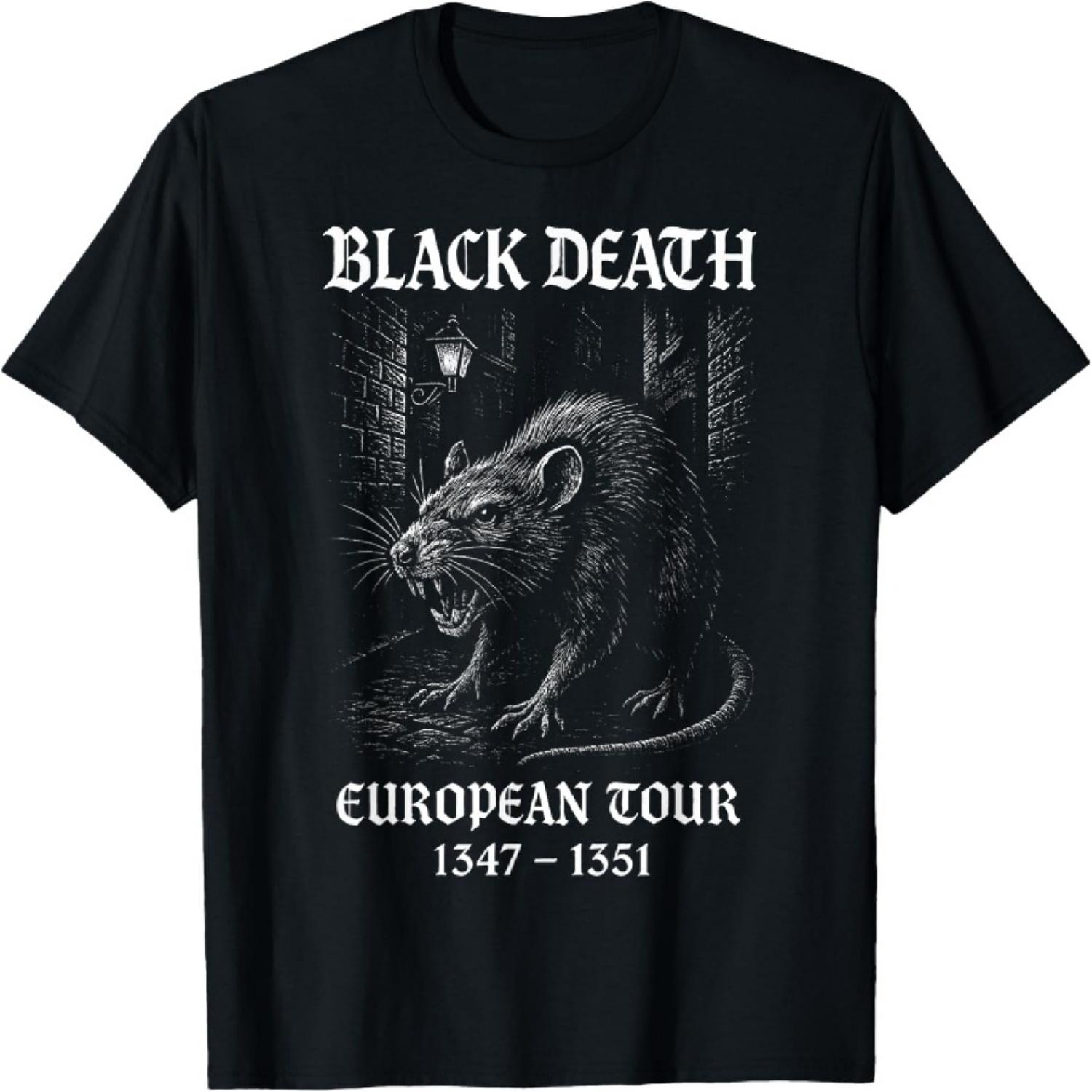 

Plague Rat Black Death European Tour Occult T-Shirt XXXXXL різнокольоровий