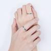 Adjustable Vintage Money Cloud Couple Ring Set Men Women Boho Ethnic Style Plated Copper Band