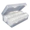 Capsule Dollar Medal Holder Universal Medals Collection Supplies Transparent Capsules Storage