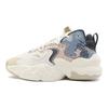 Anta Wei Feng Slip Resistant Cushioning Abrasion Resistant Low top Skateboard Shoes Women's White Blue 122148080S-2