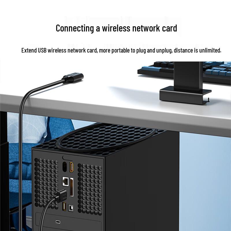 High-Speed USB 2.0 Male-to-Female Extension Cable