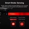 Rockbros Bicycle Rear Light Smart Sync Brake Sensing Taillight 12 Modes Ipx6 Rechargeable Rear Light Mtb Road Bike Accessories