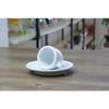 Espresso Cup Thickened Ceramic Cups White Coffee Cup with Spoon and Saucer Office Afternoon Tea Cups Milk Mug Tea Mug Drinkware