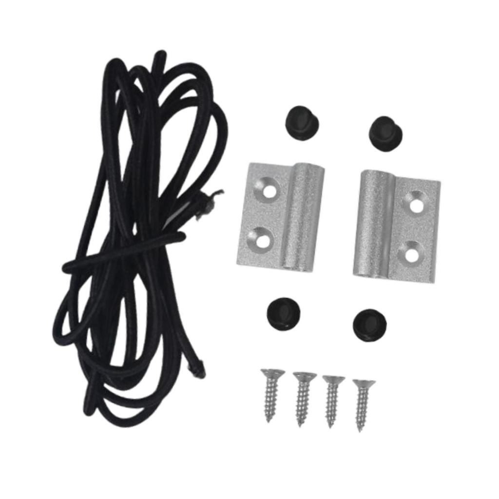 Heavy Duty Hanging Cabinet Tension Rope with Mounts for RV Boat Yacht Storage Safety Accessories