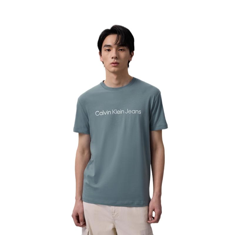 Calvin Klein T-Shirts Men's Crew Neck Moderate 4RAB820