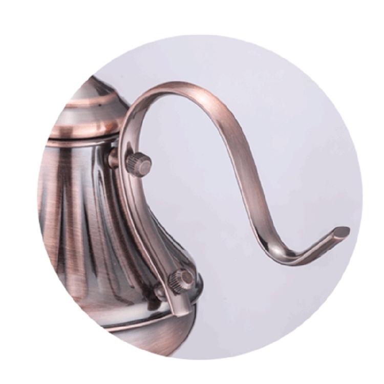 Drip Over Coffee Kettle Gooseneck Stainless Steel Material for Home Use