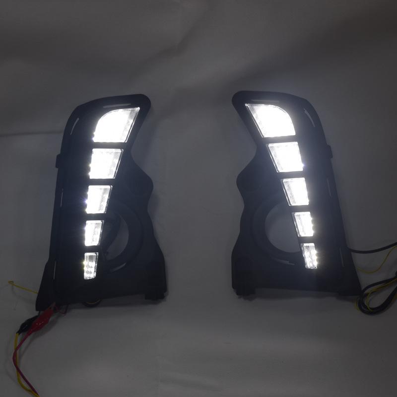 2018 Toyota Highlander LED Daytime Running Lights, Mustang Style Modification