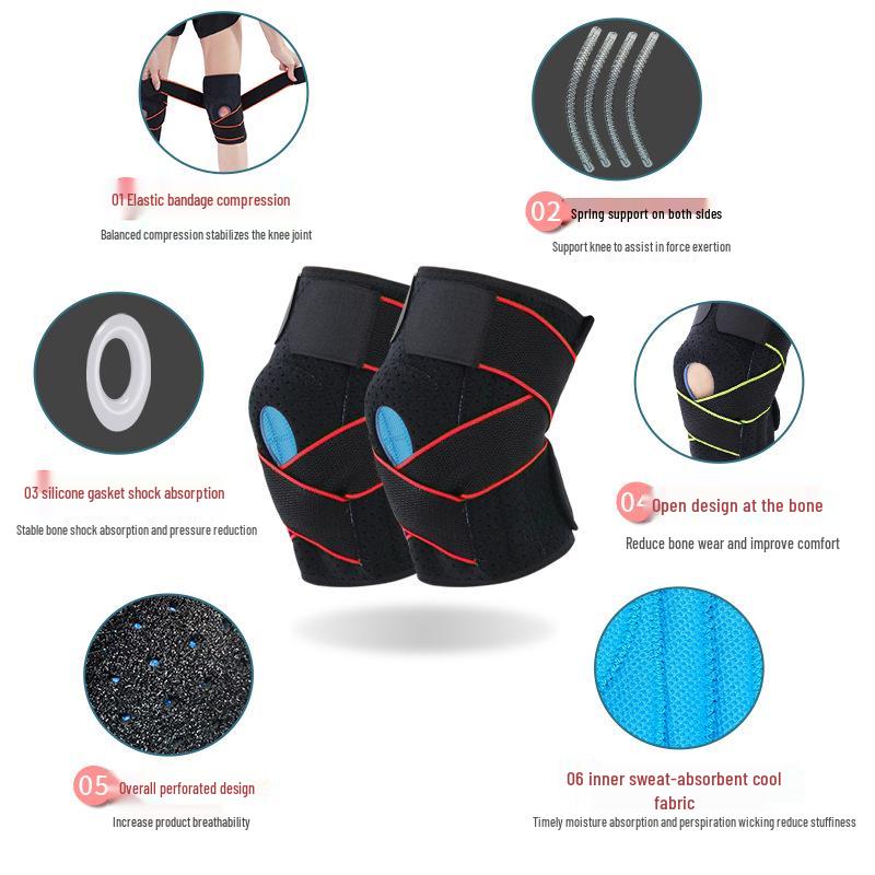 Men's Compression Knit Knee Pad for Sports