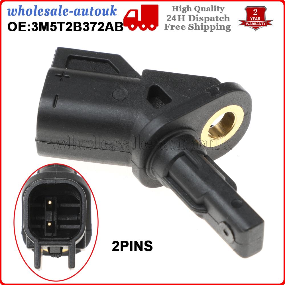 3M5T2B372AB ABS Wheel Speed Sensor Front for Ford Mondeo Mazda 3 5 Volvo C30 S40