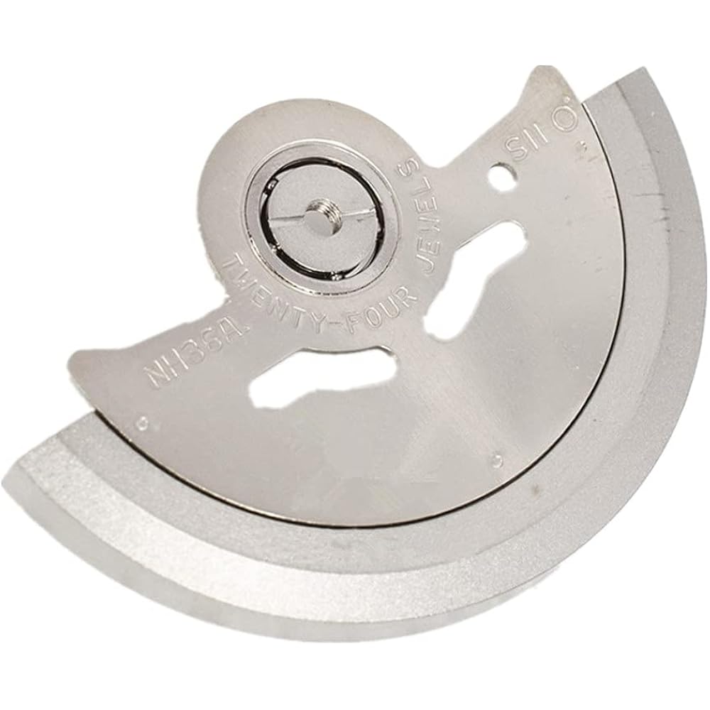 Wristwatch Automatic Hammer Metal Rotor Pendulum Spare Part for Seiko NH35 and NH36 Movements, Co...