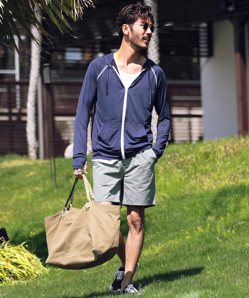 JIGGYS SHOP UV-skyddande UV-tröja med huva för män och kvinnor, UPF 50+ Solskydd, Fukttransporterande, Snabbtorkande, UV-skydd, XL, Marinblå