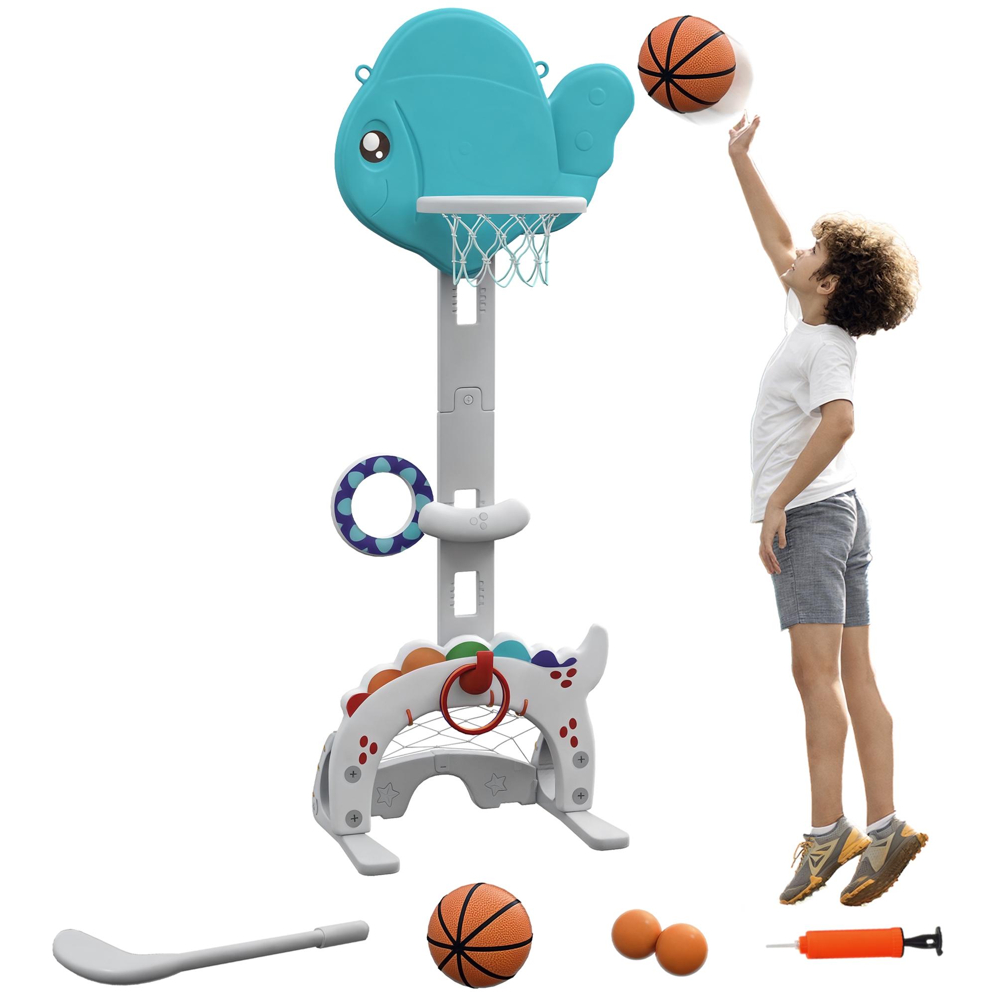 Children`s basketball hoop 5 in 1