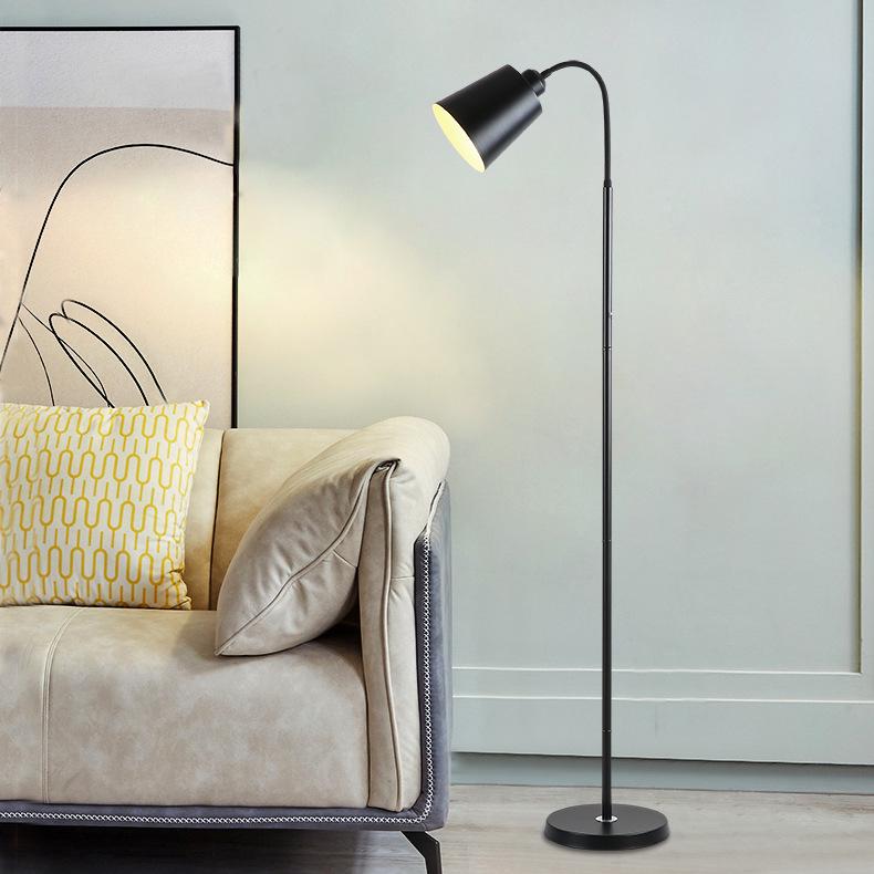 Modern Minimalist Remote-Control Floor Lamp for Living Room, Bedroom, and Study