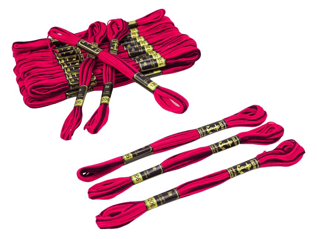 Anchor Cotton Knitting Thread Crochet Tatting Yarn Set Of 25 Pieces Embroidery