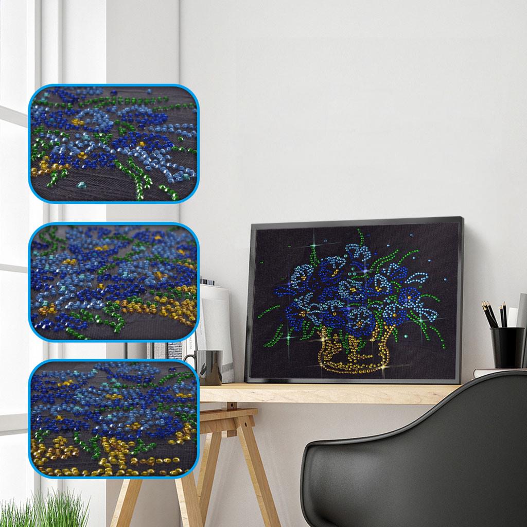 Buy Fluorescent Diamond Painting DIY 5D Partial Drill Cross Stitch Kits ...