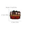 Stranger Things Anime Badge Set: Vecna, Eleven, and Will Brooches for Book Decoration