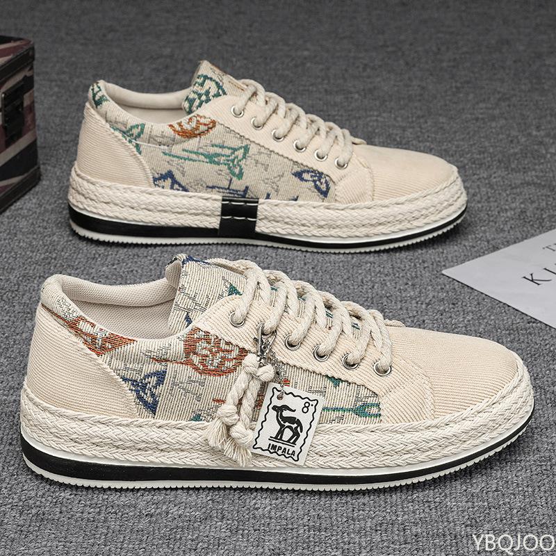 Fashion Men's Spring Summer Breathable Trendy Casual Lightweight Shoes Simple Comfortable Versatile Men's Shoes for Daily Use