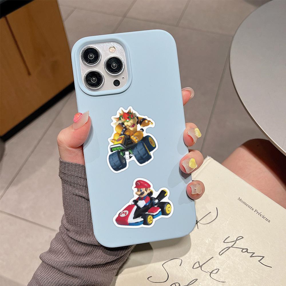100 Classic Super Mario Cartoon Graffiti Stickers for Car, Luggage, and Cup