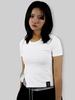 Digeunolusileu Organic Silket Zip-Shirt (White)