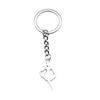 Souvenir Gift Couple Keychain Kiss Charm Lover Key Ring 28mm Ring