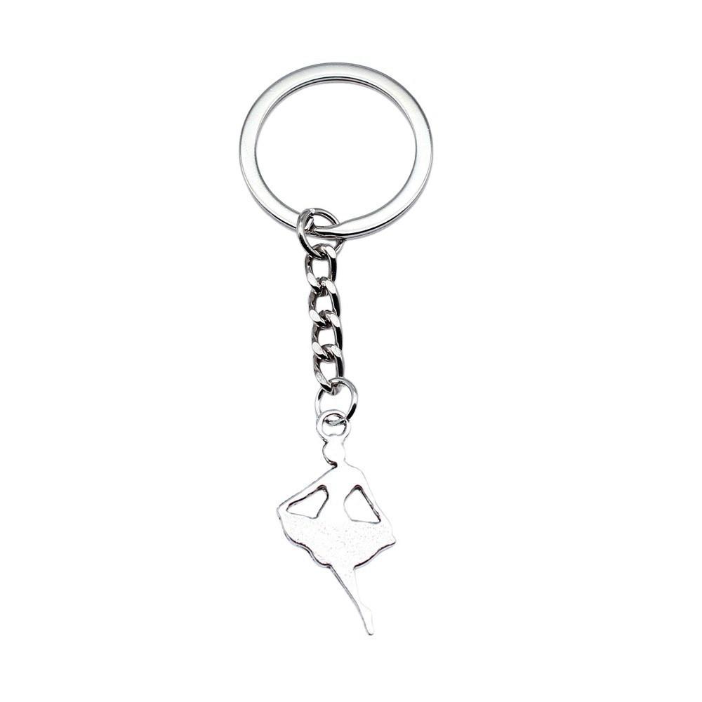 Souvenir Gift Couple Keychain Kiss Charm Lover Key Ring 28mm Ring