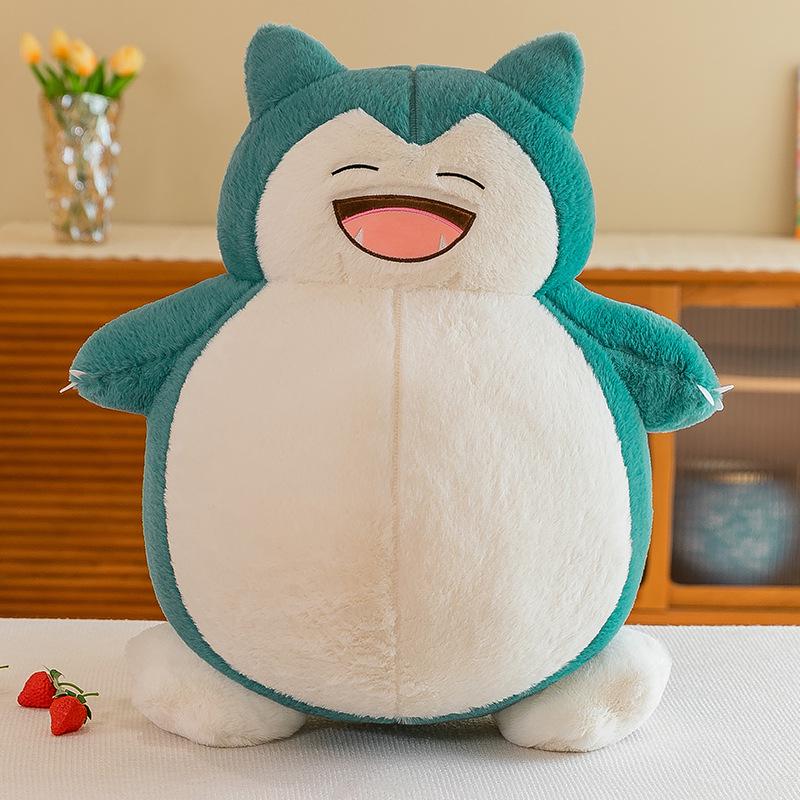 Snorlax Sleeping Plush Toy - Krokorok Pokémon Figure Pillow Gift 30 cm