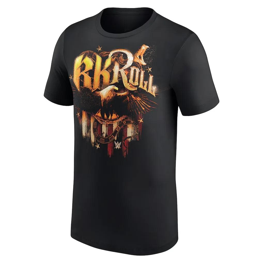 2026 Neues Randy Orton Serie Reines Baumwoll-T-Shirt für Herren und Damen Sommerkleidung Mode Lässig Kurzärmeliges T-Shirt Streetwear
