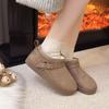thick-soled snow boots for women's winter new velvet thickened warm short boots comfortable warm wear-resistant cotton shoes for women