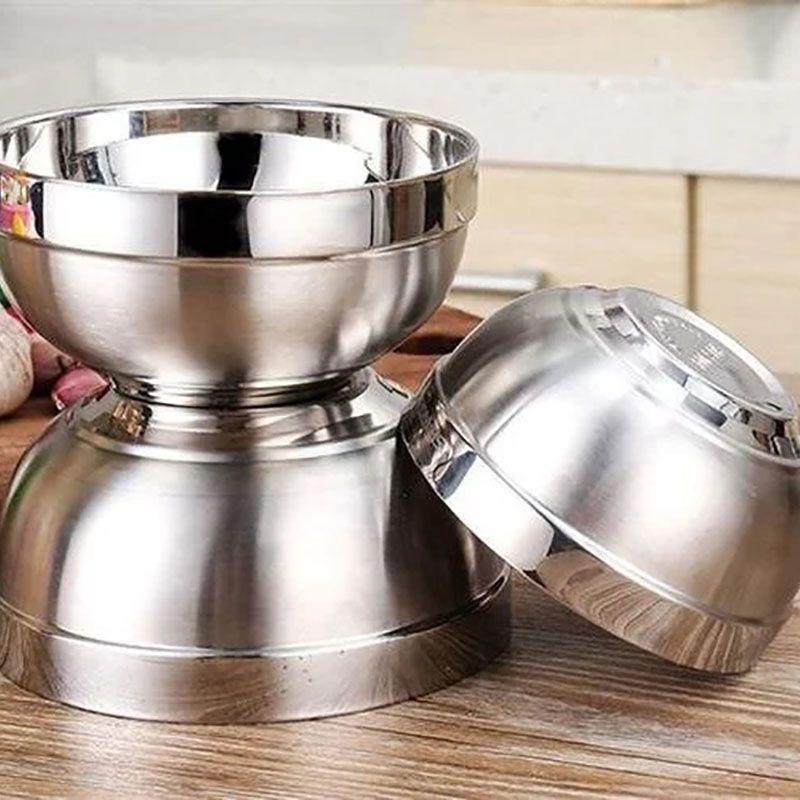 Premium 304 Stainless Steel Soup Bowl With Double Insulation For Ultimate Durability