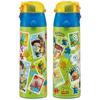 Skater Kids' 2-Way Stainless Steel Water Bottle, 580ml (Direct Drink) or 570ml (Cup Drink), Disney Toy Story 24 Design, Lightweight and Child-Friendly