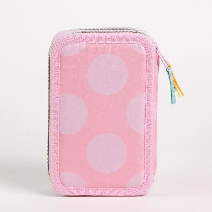 Trousse scolaire Minnie Mouse - CERDÁ LIFE'S LITTLE MOMENTS - Triple compartiment - 12.5x6.5x19.5 cm