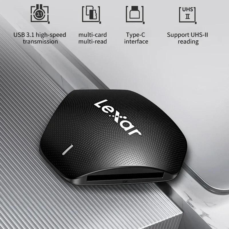 Lexar Original SD card reader 3 in 1 Card Reader USB 3.2 to SD Micro SD TF CF Memory Card reader SD Memory Cards Reader Supports SD, TF and CF Cards