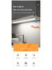 Wireless Rechargeable LED Motion Sensor Cabinet Light with Magnetic Strip for Kitchen, Desk, and Bedside