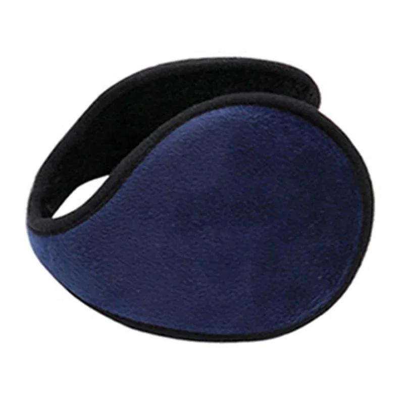 אופנה חדשה חורף גברים ונשים מחממי אוזניים להגנה מפני קור צבע אחיד פרקטי שמור על חום קטיפה למבוגרים מסכת אוזניים