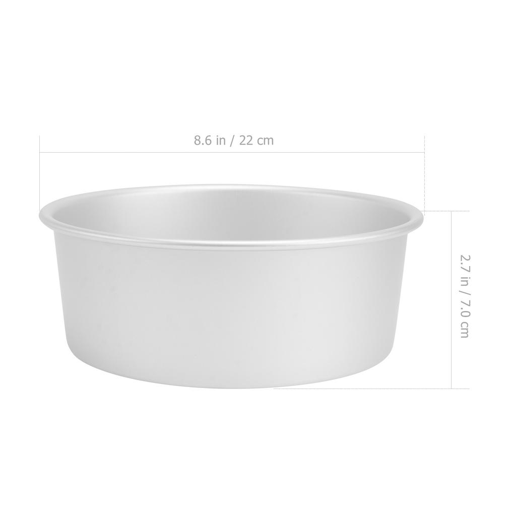 6 Inch 6 Inch Round Pan Aluminum Alloy Non Stick Removable Bottom Cake Pan Round Baking Mold Layer Wedding Cake