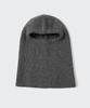 MUSINSA STANDARD Lambswool Full Face Knit Balaclava [Medium Grey]