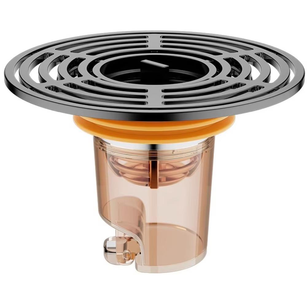 One-Way Drain Valve Drain Filter Magnetic Self-Closing Shower Drain Floor Drain  Bath Shower
