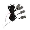 Car Interior Foot Space Lamp LED Footwell Light Cable For Passat B6 B7 Golf 5 MK5 6 MK6 SEAT Toledo Leon A3 A4 A5 A6 A8 Q3 Q5 Q7