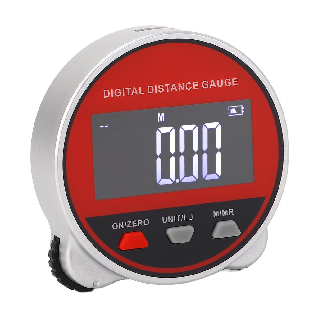 Elektronischer Rollmaßstab 0199.999m Bereich Klarer LCD-Bildschirm Digitales Entfernungsmessgerät mit Datenspeicher