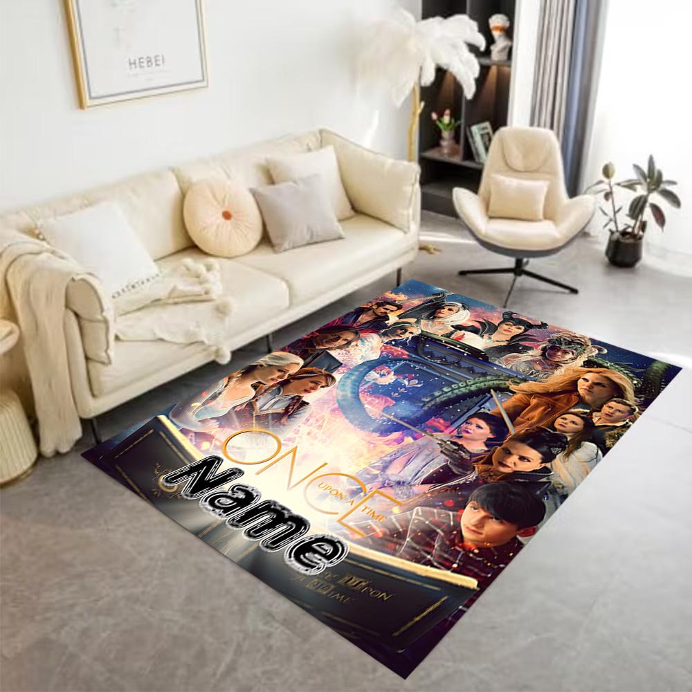 Magic Mystery Unfolded Customize Text Area Rug Suitable for Game Room Living Rooms Hallway Entryway Anti-slip Rug Office home decor Best for Christmas