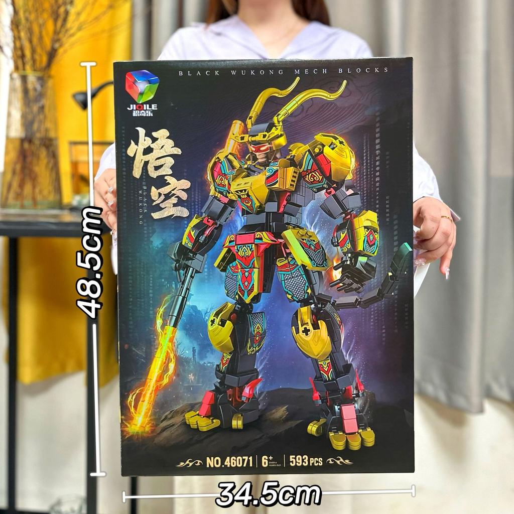 Boys Building Block Toys Compatible With Guofeng Mecha Building Block Ornament Mechanism Points Gift