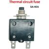 125-250V AC 40A Circuit Breaker Push Button Thermal Overload Protector Manual Reset L1 Series