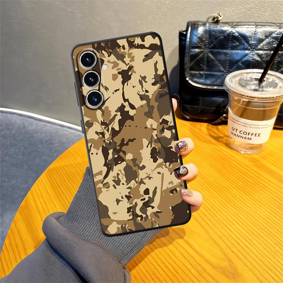 Camouflage Pattern Case for Samsung Galaxy A33 A34 A51 A52 A24 A31 A54 A71 A12 A13 A72 A73 A14 A15 A22 A23 A35 A41 A16 A21s Soft