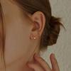 [14K Gold] Mini Balloon Earrings [Single]