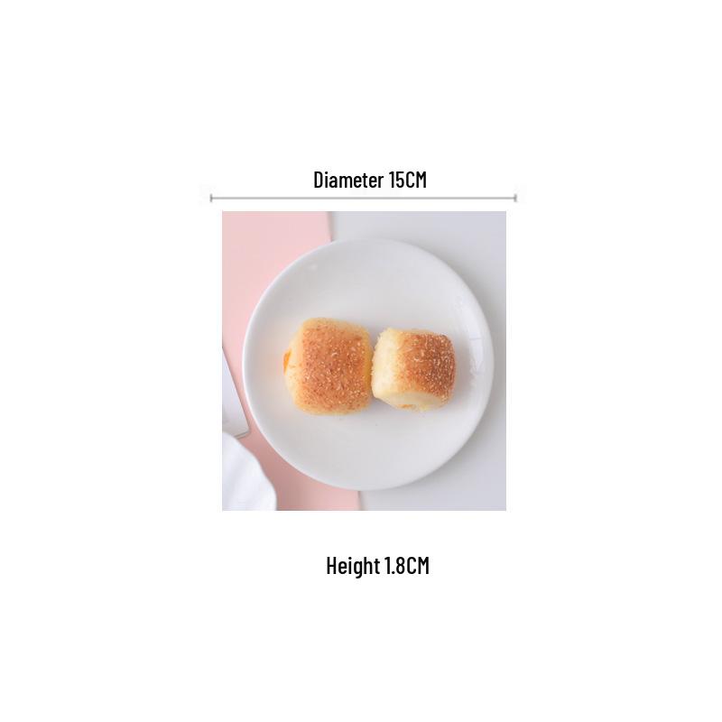 European Floating Ceramic Dessert Plates - Photography & Display Stand