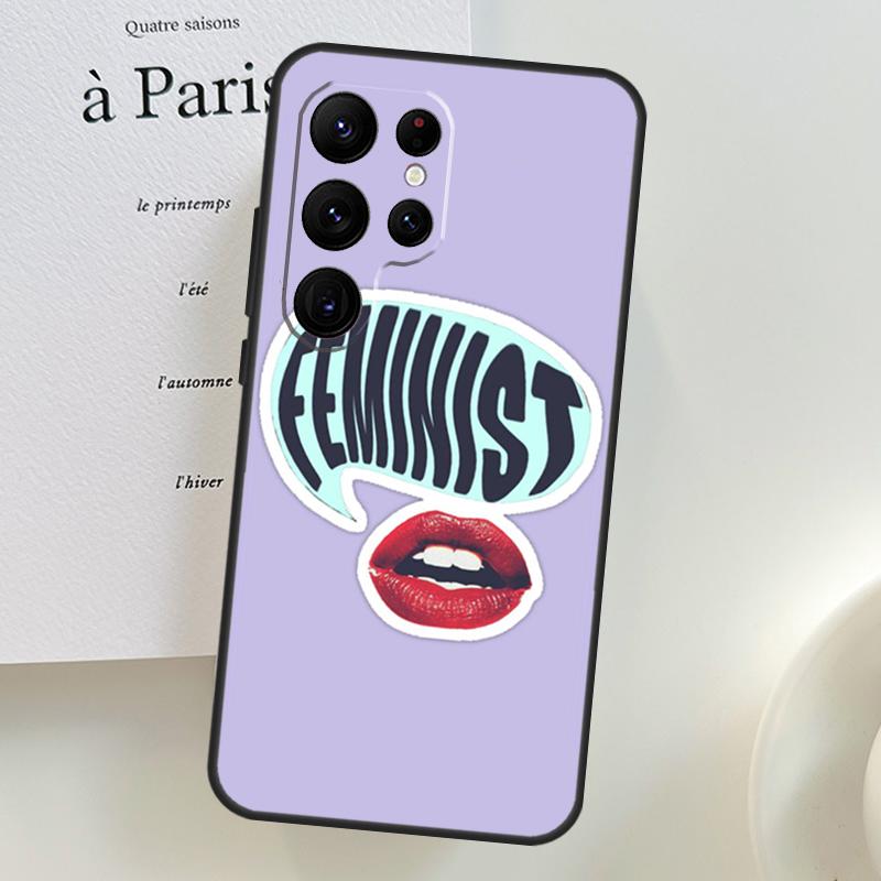 Feminist Girl Power Women Case For Samsung Galaxy S26 Ultra S25 S24 S23 S22 S21 S10 Plus S20 FE S25 Ultra Phone Cover